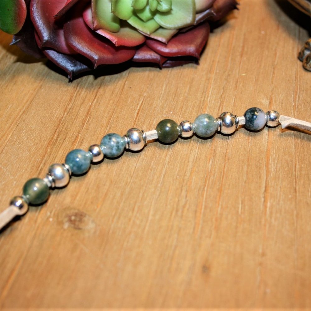 Original one of a kind gemstone bracelet - Picture 2 of 6
